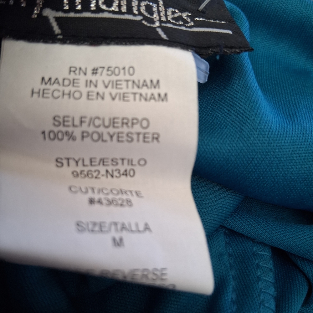 City Triangles Glittering Blue Maxi Dress - Picture 11 of 12